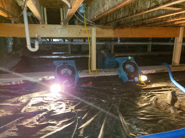 Crawlspace Water Removal in Cranston